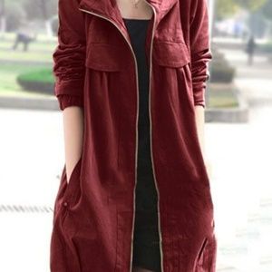 Red Jacket - perfect for the holidays!